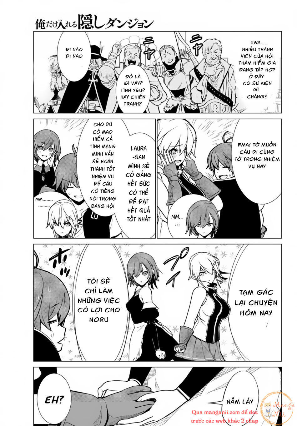 Ore Dake Haireru Kakushi Dungeon: Kossori Kitaete Sekai Saikyou Chap 6 - Next Chap 7