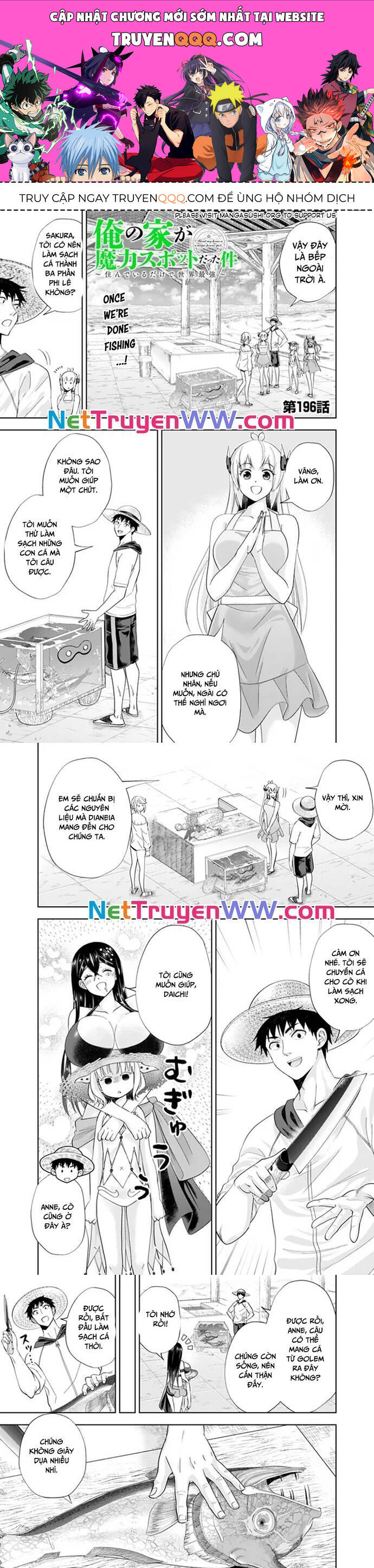 Ore No Ie Ga Maryoku Spot Datta Ken: Sundeiru Dake De Sekai Saikyou Chap 196 - Next Chap 197