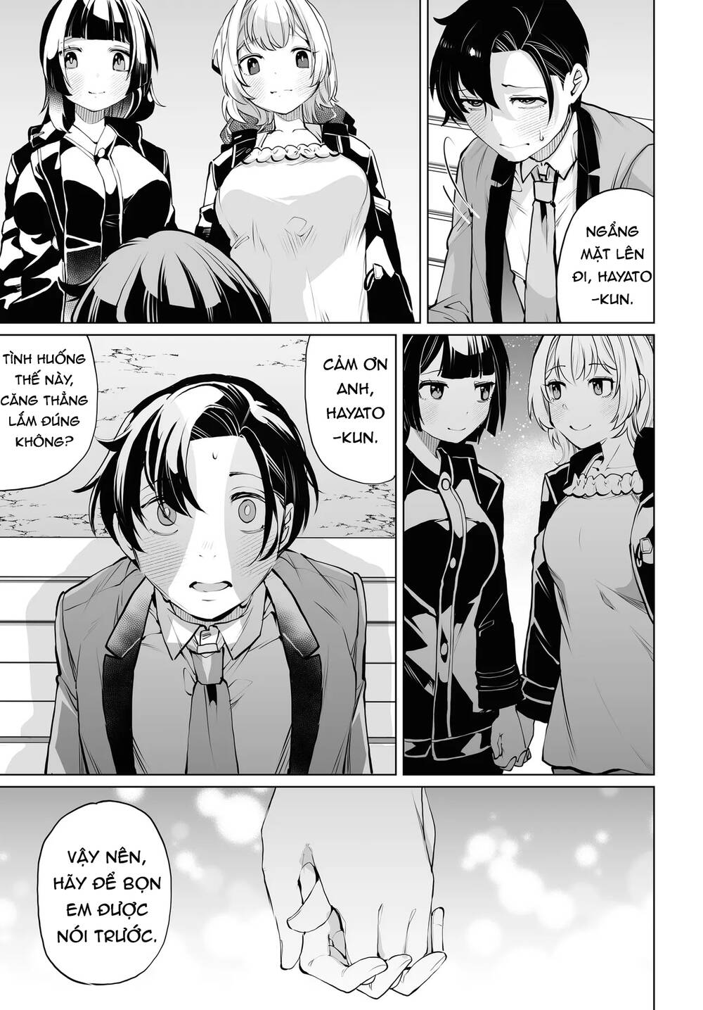 Otoko Girai Na Bijin Shimai Wo Namae Mo Tsugezu Ni Tasuketara Ittai Dounaru? Chap 15 - Next Chap 16