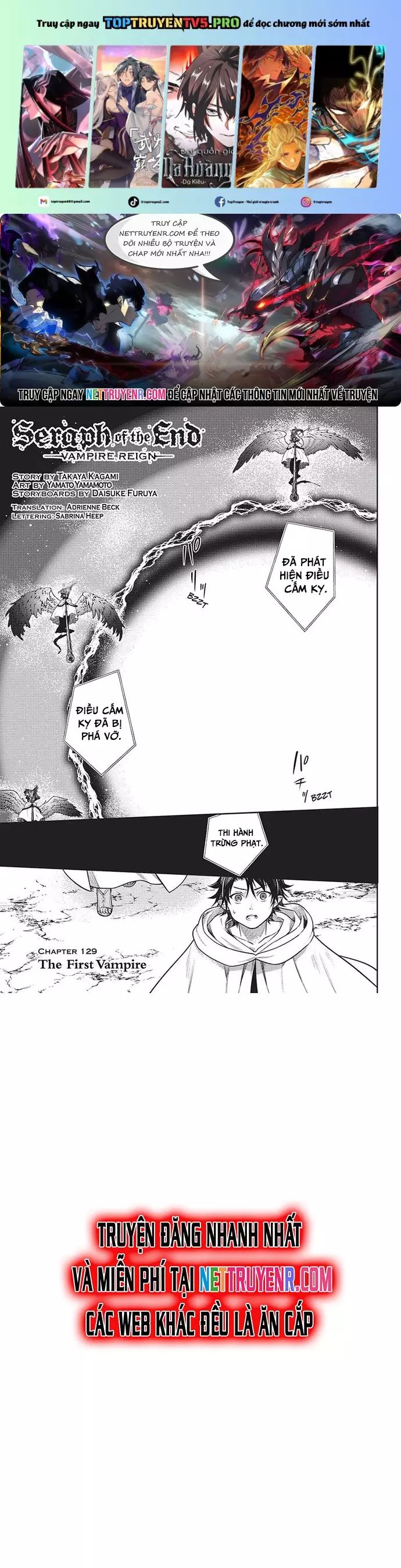 Owari No Seraph Chap 129 - Next Chap 130
