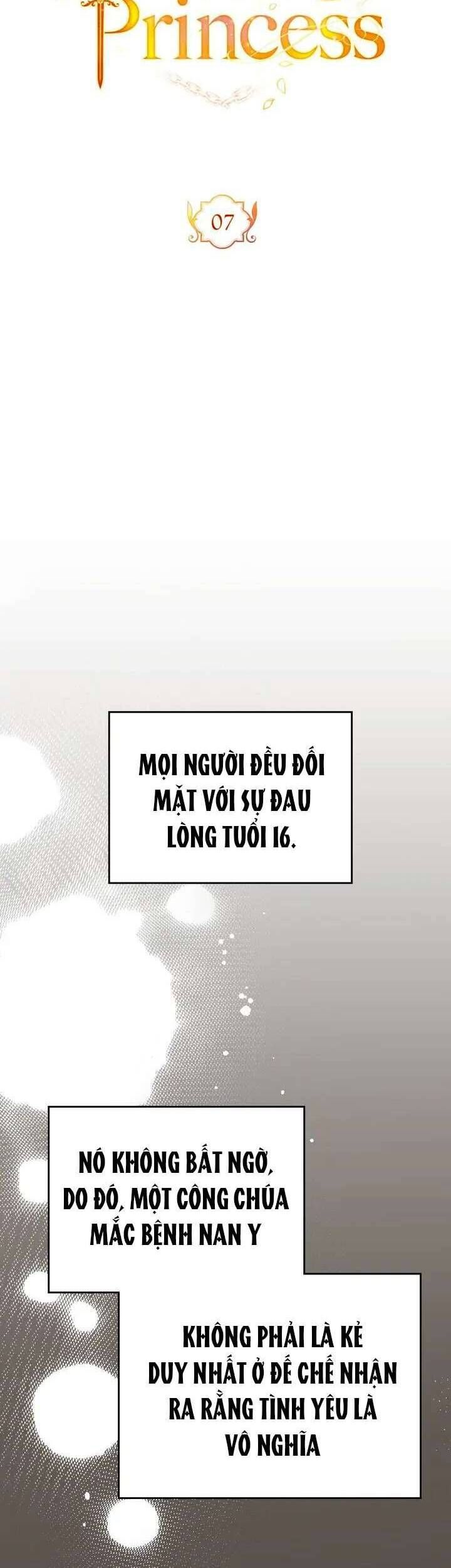 Phải Lòng Nàng Công Chúa Có Thời Hạn Chap 7 - Next Chap 8