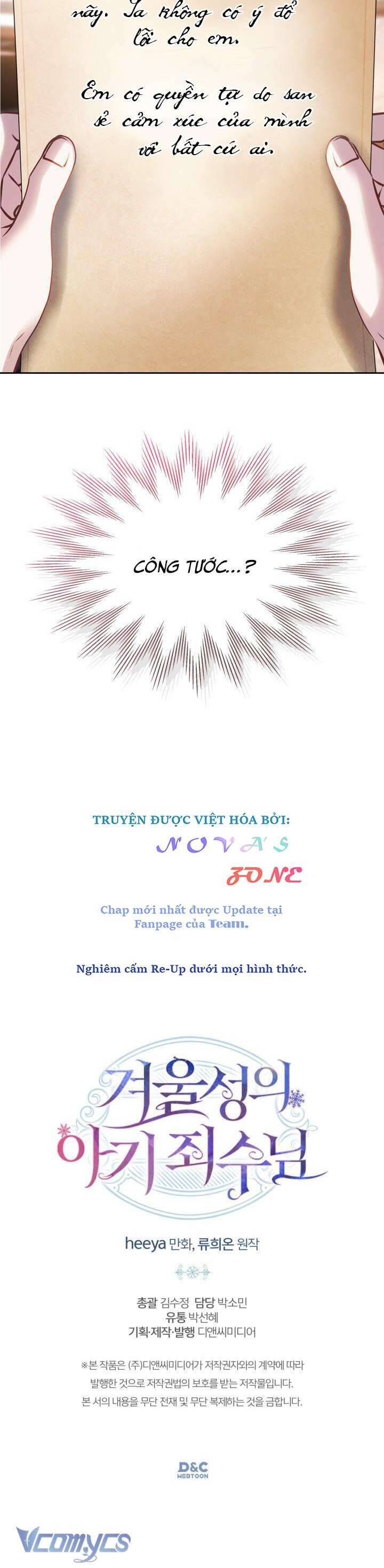 Phạm Nhân Bé Con Của Dinh Thự Mùa Đông Chap 15 - Next Chap 16