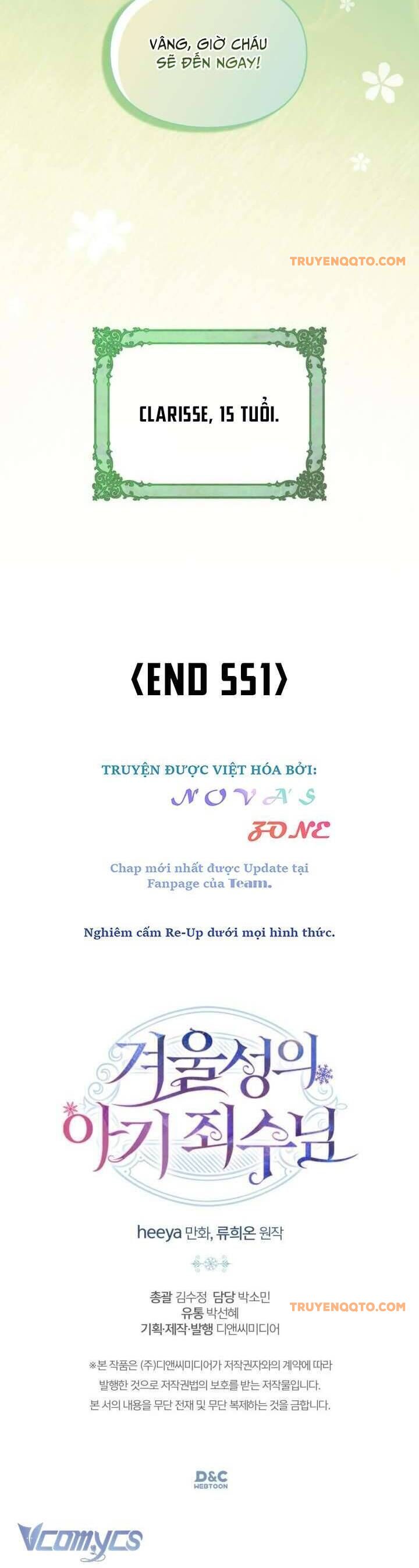 Phạm Nhân Bé Con Của Dinh Thự Mùa Đông Chap 51 - Next Chap 52