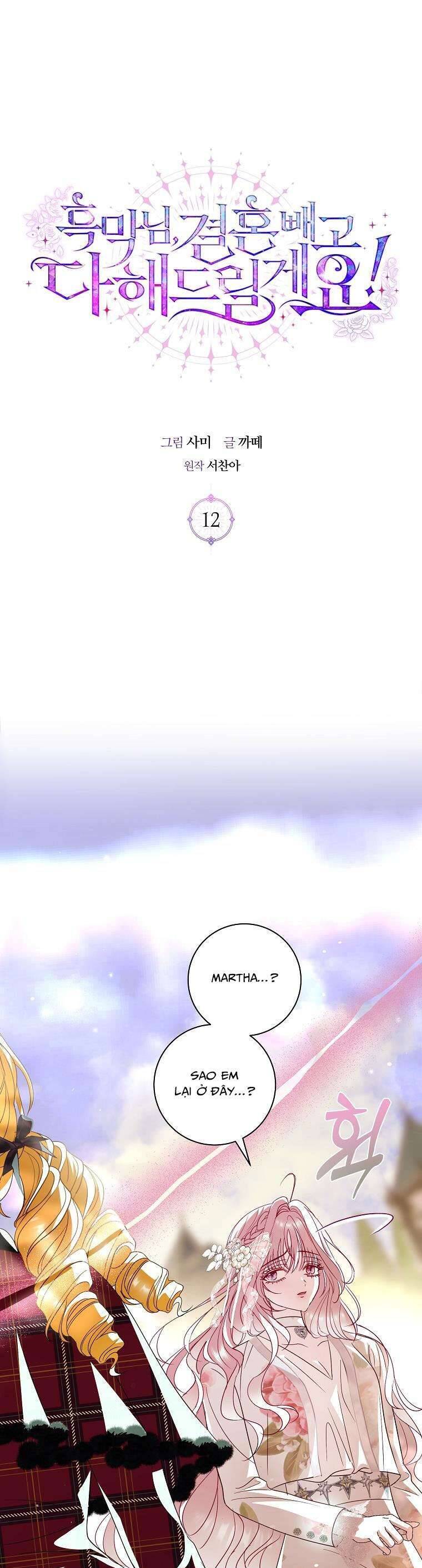 Phản Diện À, Tôi Sẽ Làm Mọi Thứ Cho Anh Trừ Kết Hôn Nhé! Chap 12 - Next Chap 13