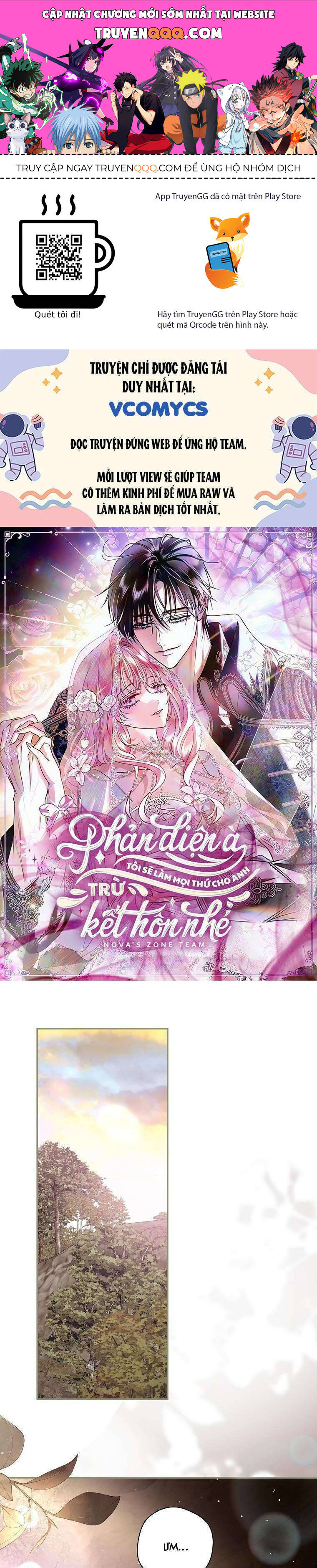 Phản Diện À, Tôi Sẽ Làm Mọi Thứ Cho Anh Trừ Kết Hôn Nhé! Chap 26 - Next Chap 27