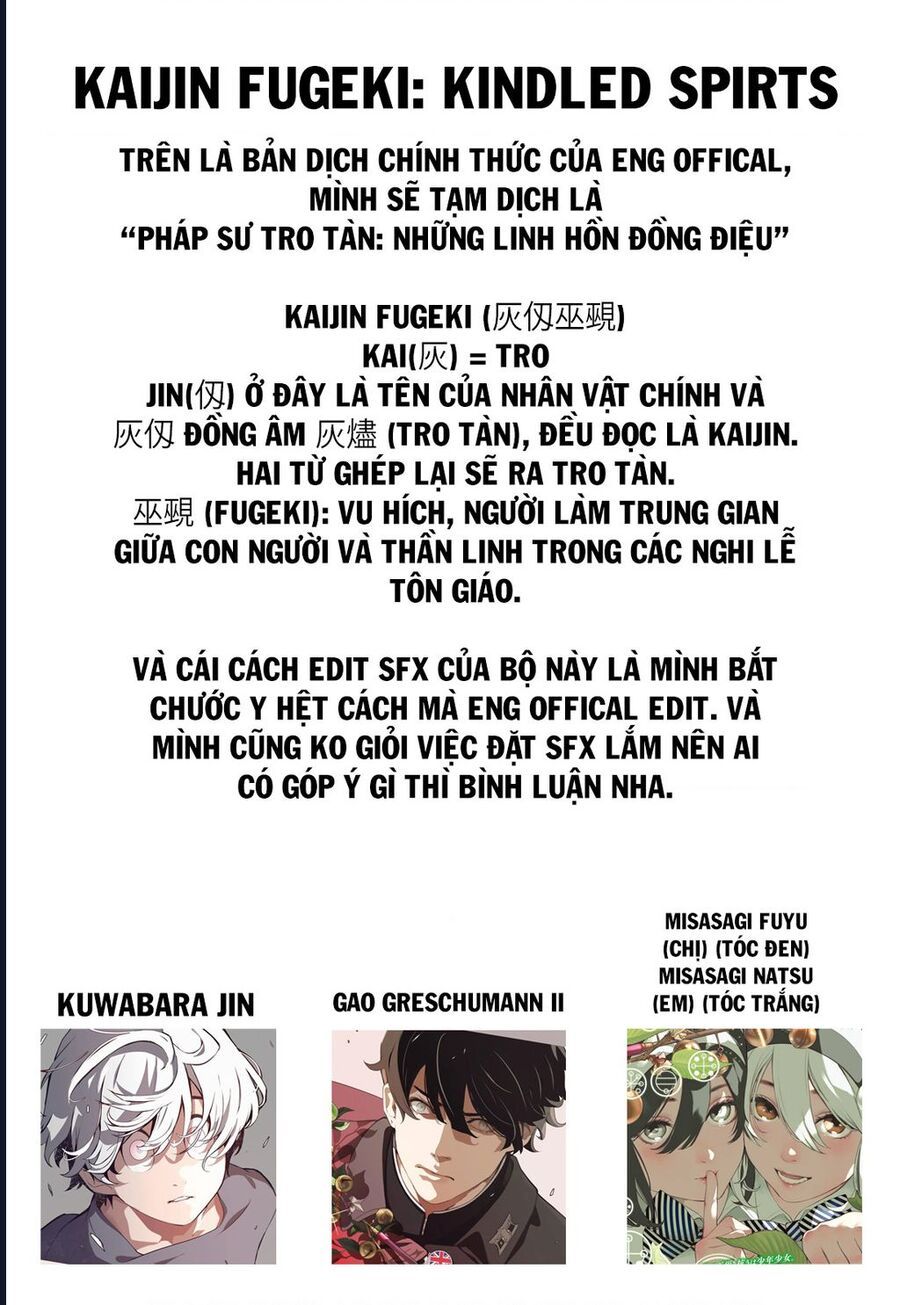 Pháp Sư Tro Tàn Chap 1 - Next Chap 2