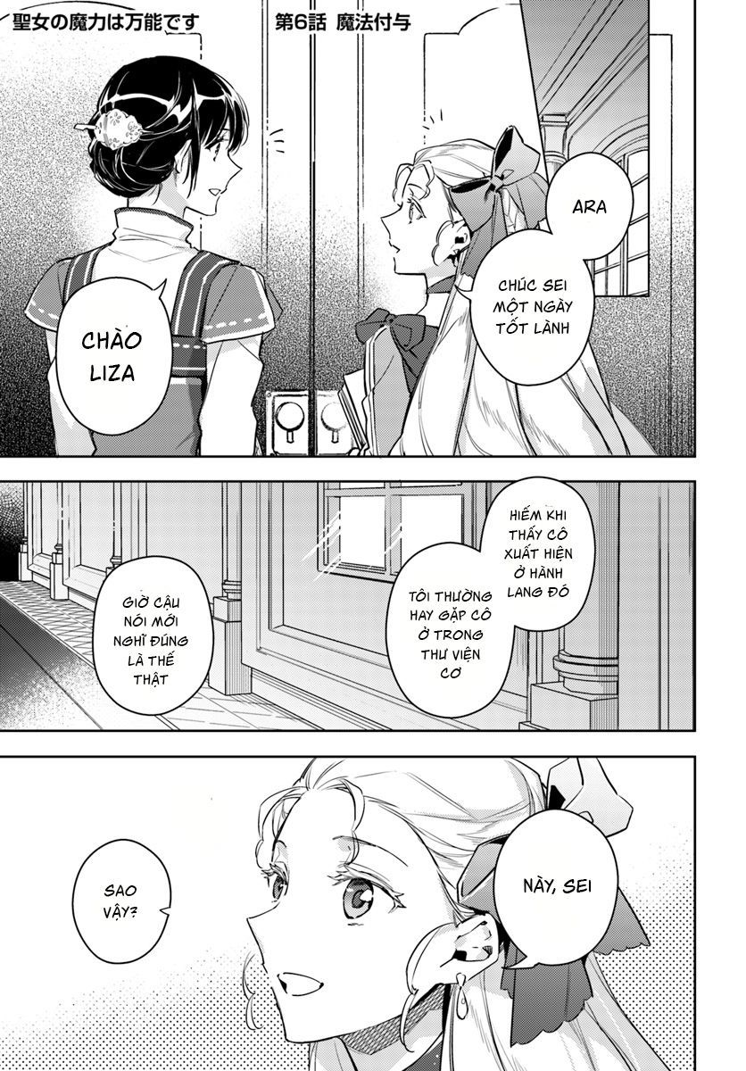 Phép Thuật Thánh Nữ Toàn Năng Chap 61 - Next Chap 62