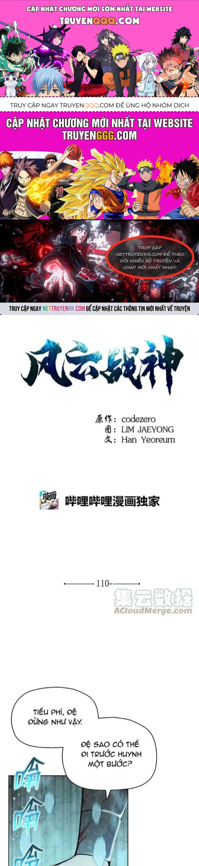 Phong Vân Chiến Thần Chap 110 - Next Chap 111