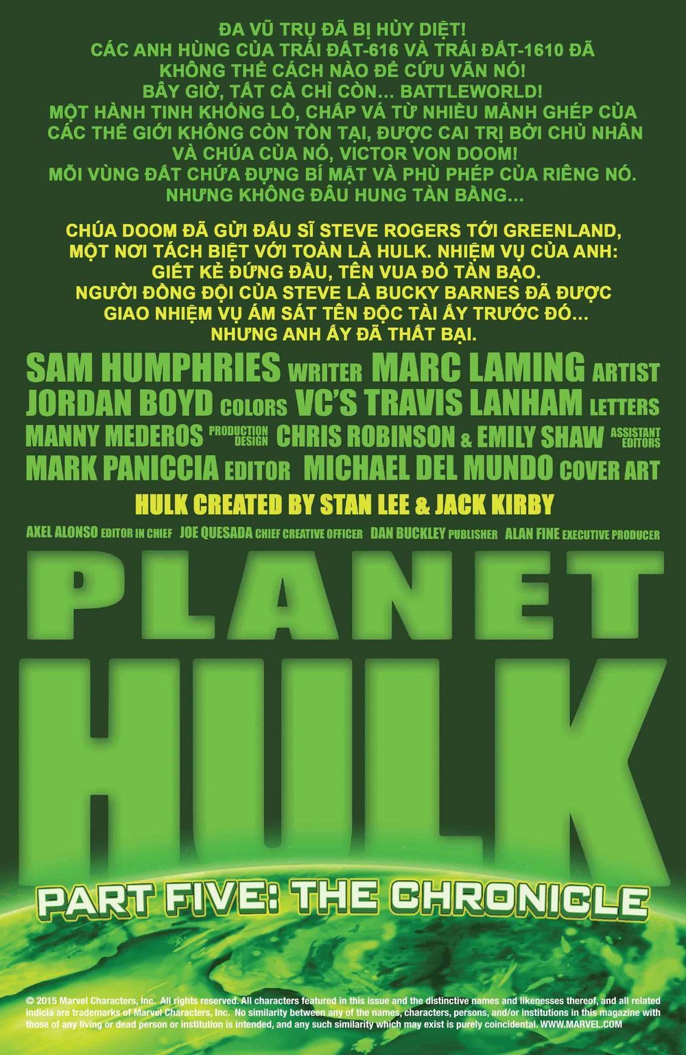 Planet Hulk Chap 5 - Next Chap 6