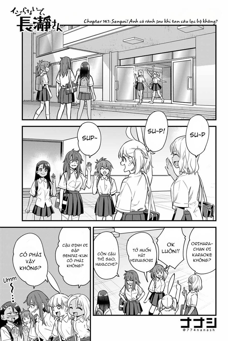 Please Don't Bully Me - Nagatoro-San Chap 147 - Next Chap 148