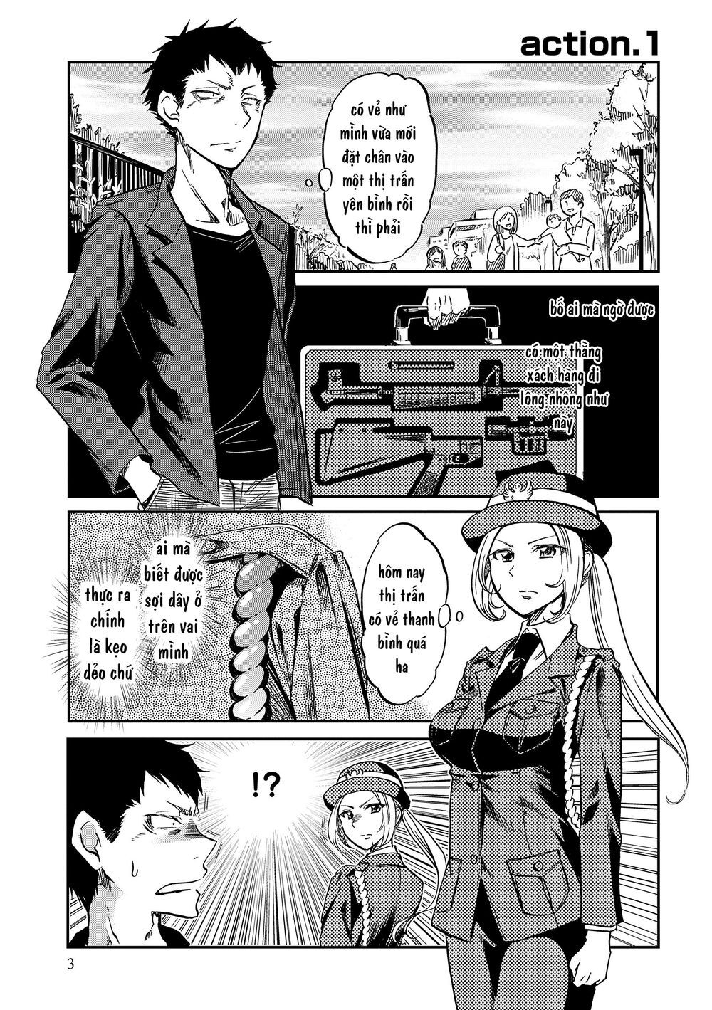 Policewoman And Assassin Chap 1 - Next Chap 2