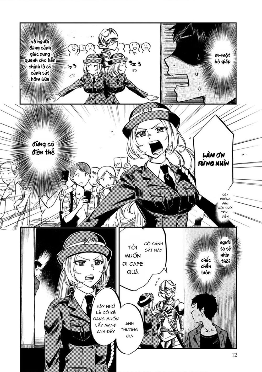Policewoman And Assassin Chap 2 - Next Chap 3