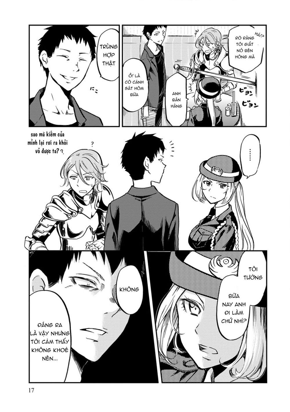 Policewoman And Assassin Chap 2 - Next Chap 3