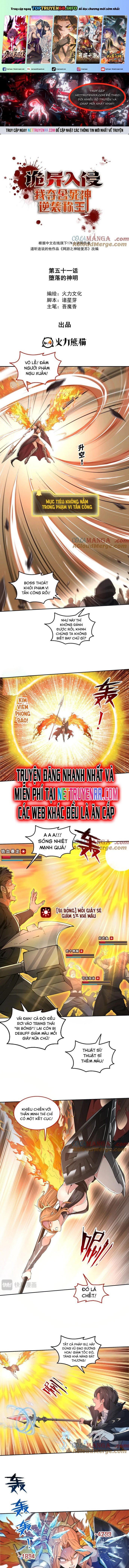 Quỷ Dị Xâm Lấn, Ta Đoạt Xá Tử Thần Nghịch Tập Xưng Vương Chap 51 - Next Chap 52