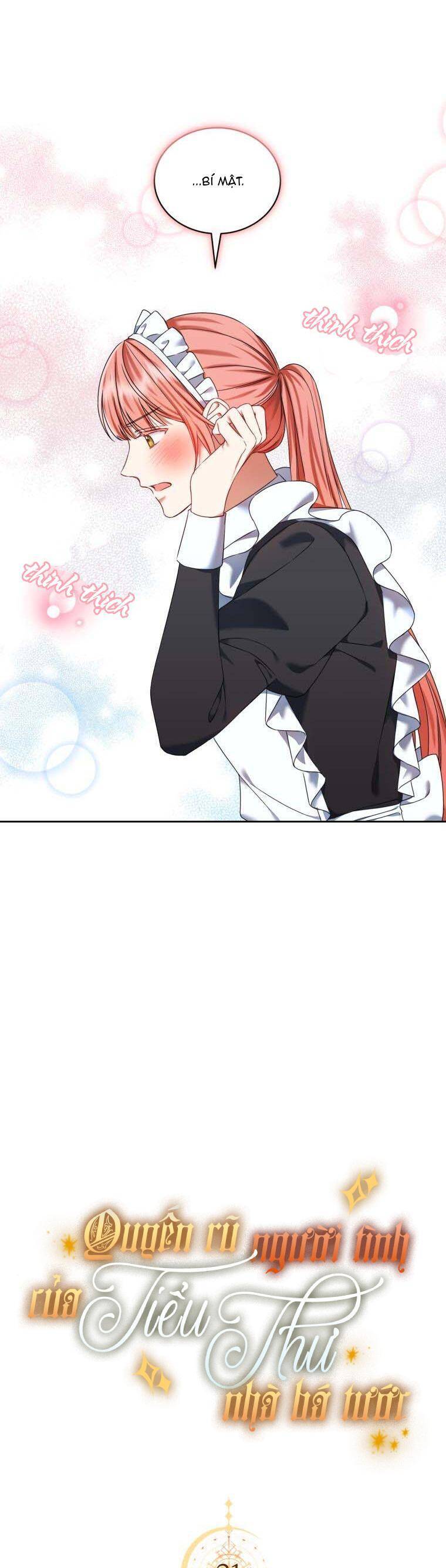 Quyến Rũ Người Tình Của Tiểu Thư Nhà Bá Tước Chap 21 - Next Chap 22