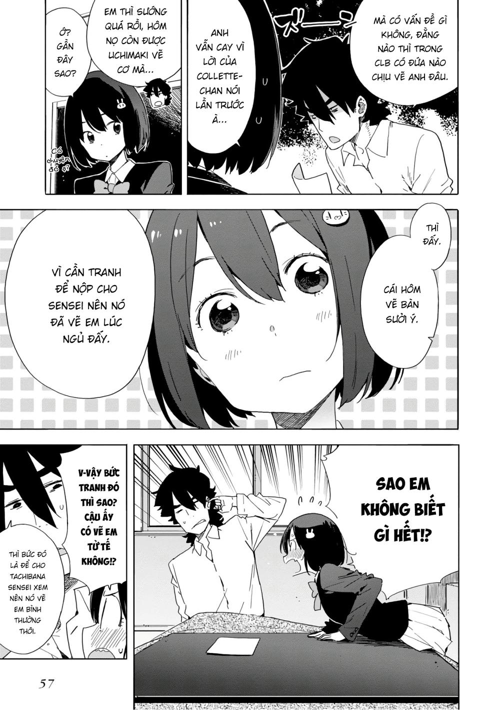 Rắc Rối Ở Câu Lạc Bộ Mỹ Thuật Chap 64 - Next Chap 65