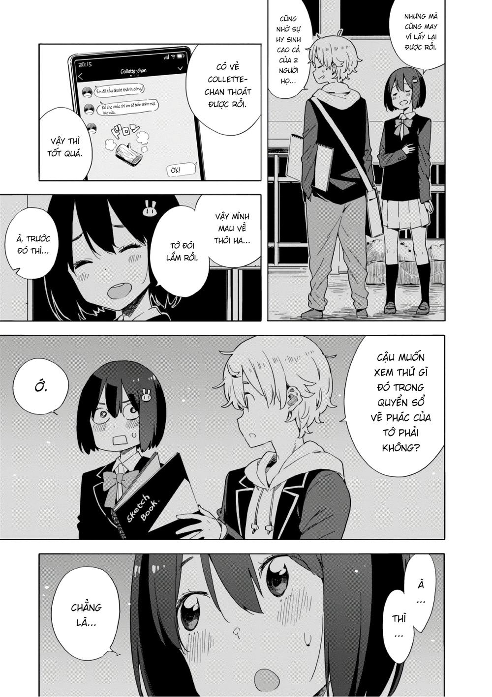 Rắc Rối Ở Câu Lạc Bộ Mỹ Thuật Chap 64 - Next Chap 65