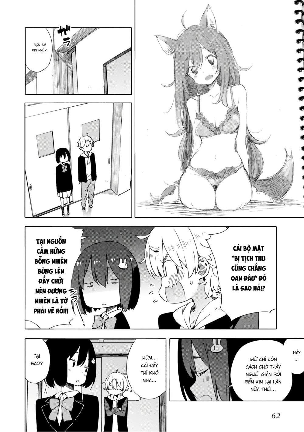 Rắc Rối Ở Câu Lạc Bộ Mỹ Thuật Chap 64 - Next Chap 65