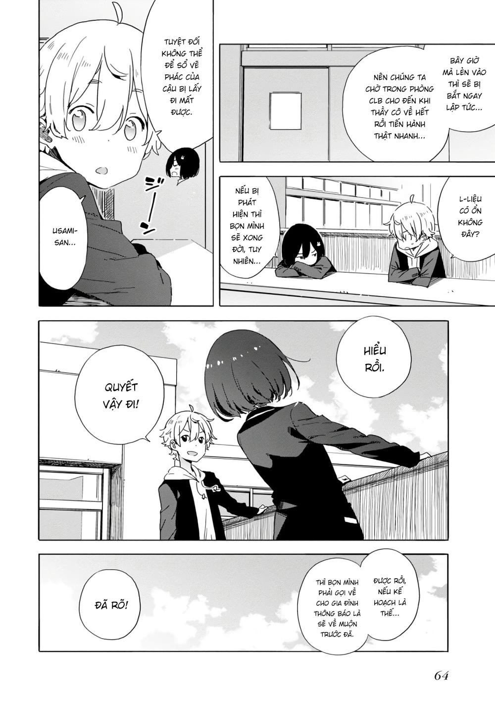 Rắc Rối Ở Câu Lạc Bộ Mỹ Thuật Chap 64 - Next Chap 65
