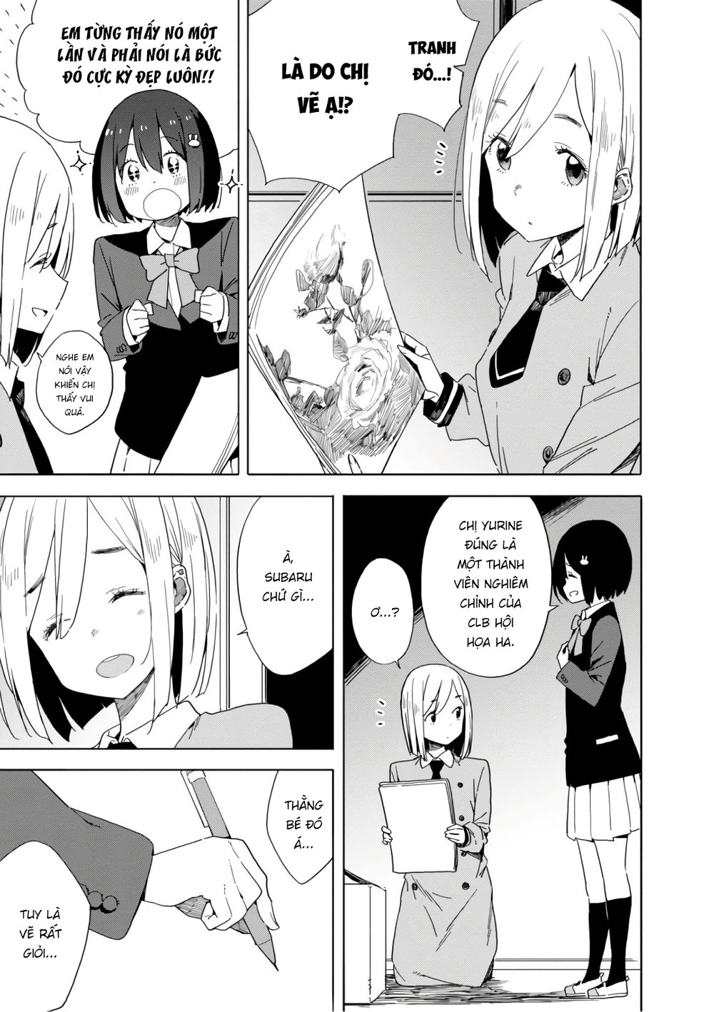 Rắc Rối Ở Câu Lạc Bộ Mỹ Thuật Chap 67 - Next Chap 68