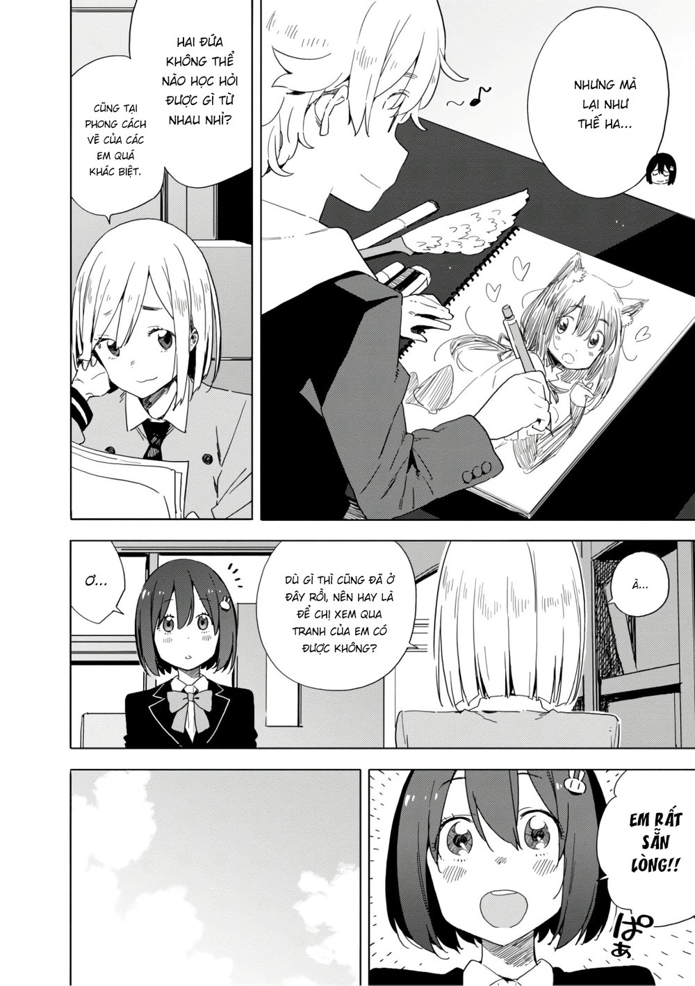 Rắc Rối Ở Câu Lạc Bộ Mỹ Thuật Chap 67 - Next Chap 68