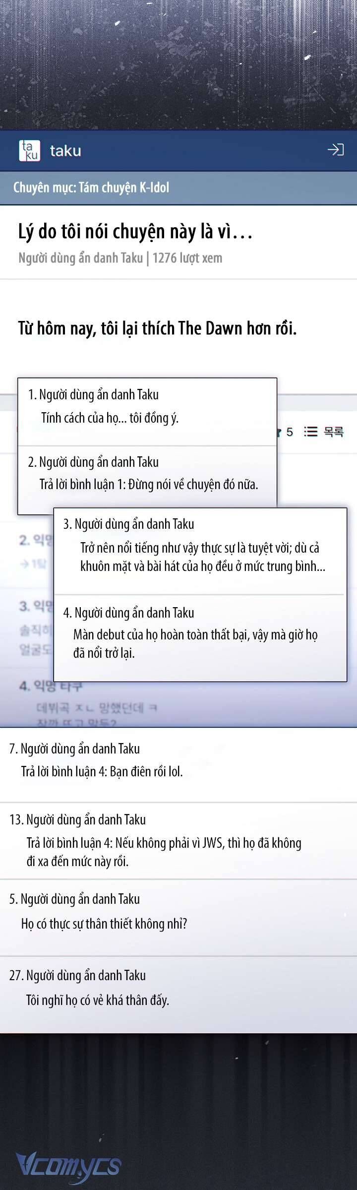 Rác Rưởi Sống Sót Với Thân Phận Thần Tượng Pd Chap 9 - Next Chap 10