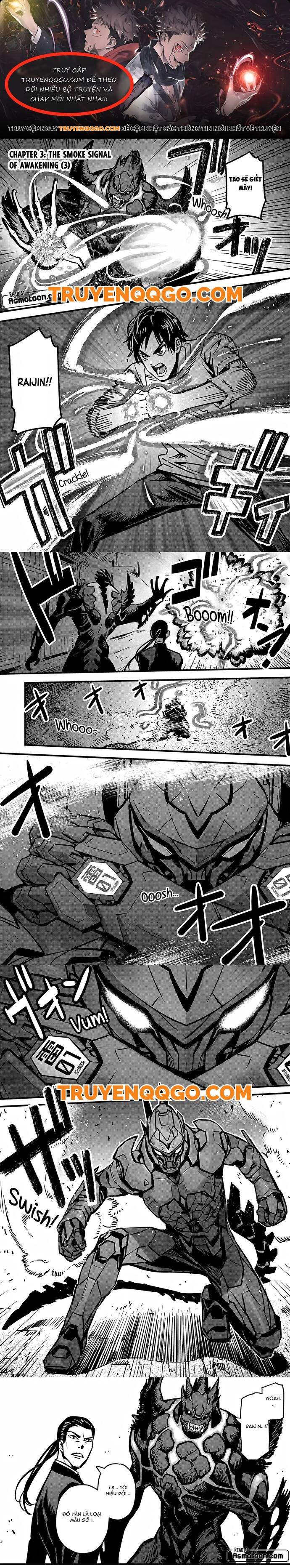 Raijin: Kỵ Sĩ Thép Bọc Giáp Sét Chap 3 - Next Chap 4