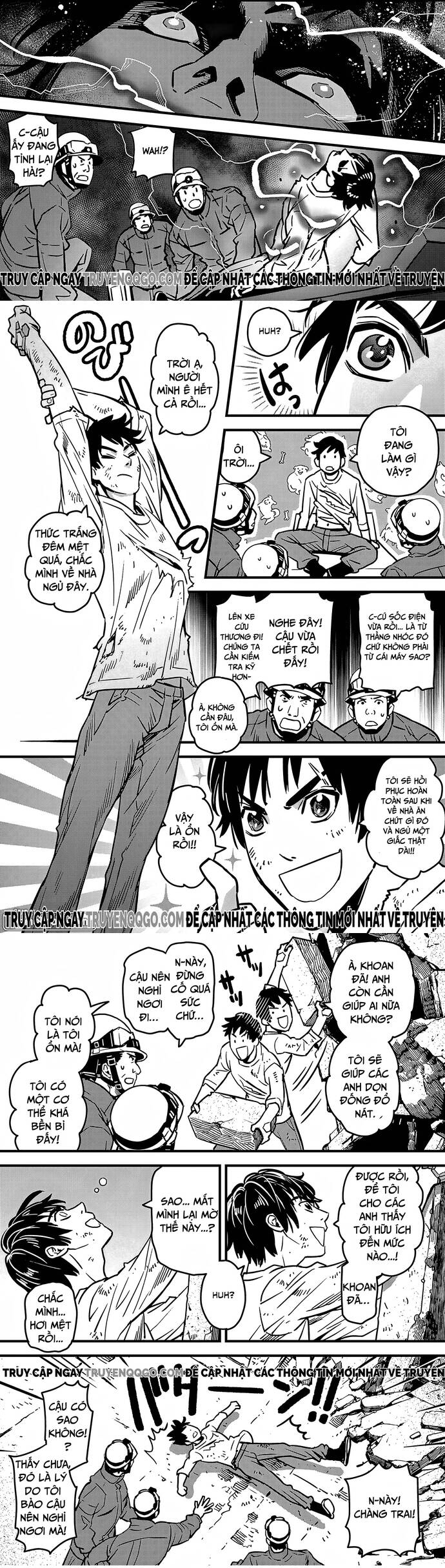 Raijin: Kỵ Sĩ Thép Bọc Giáp Sét Chap 4 - Next Chap 5