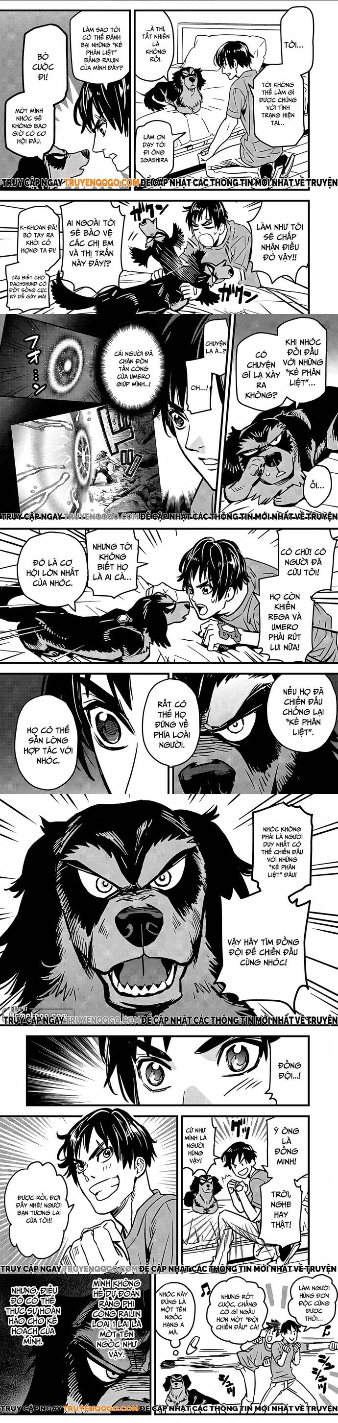 Raijin: Kỵ Sĩ Thép Bọc Giáp Sét Chap 4 - Next Chap 5