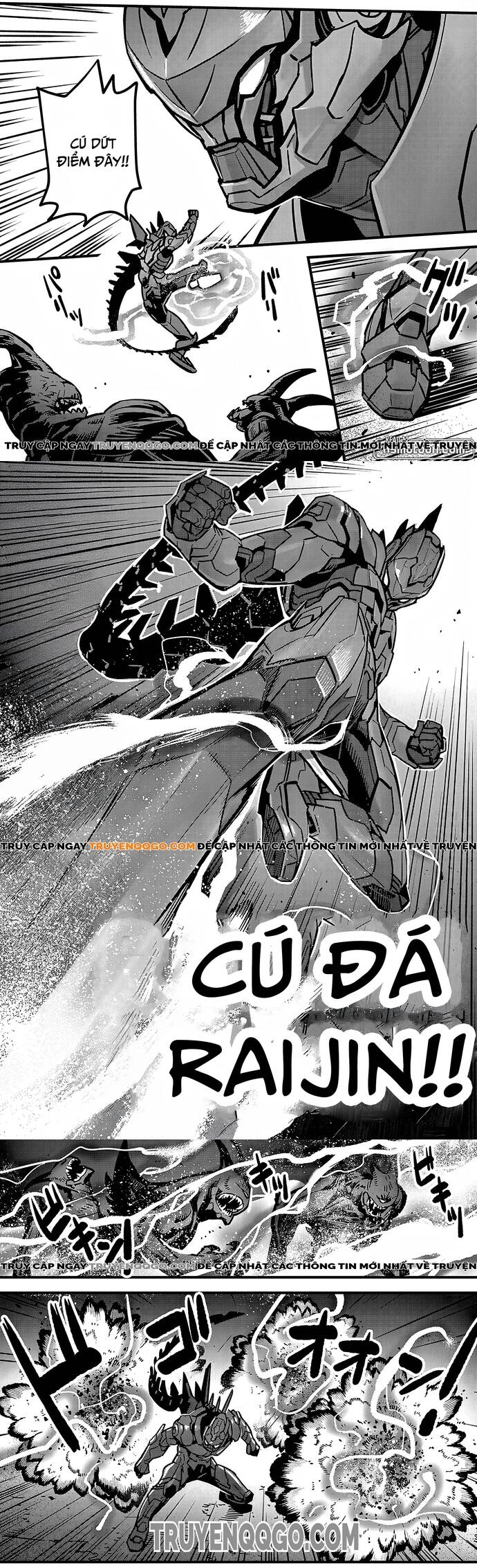 Raijin: Kỵ Sĩ Thép Bọc Giáp Sét Chap 4 - Next Chap 5