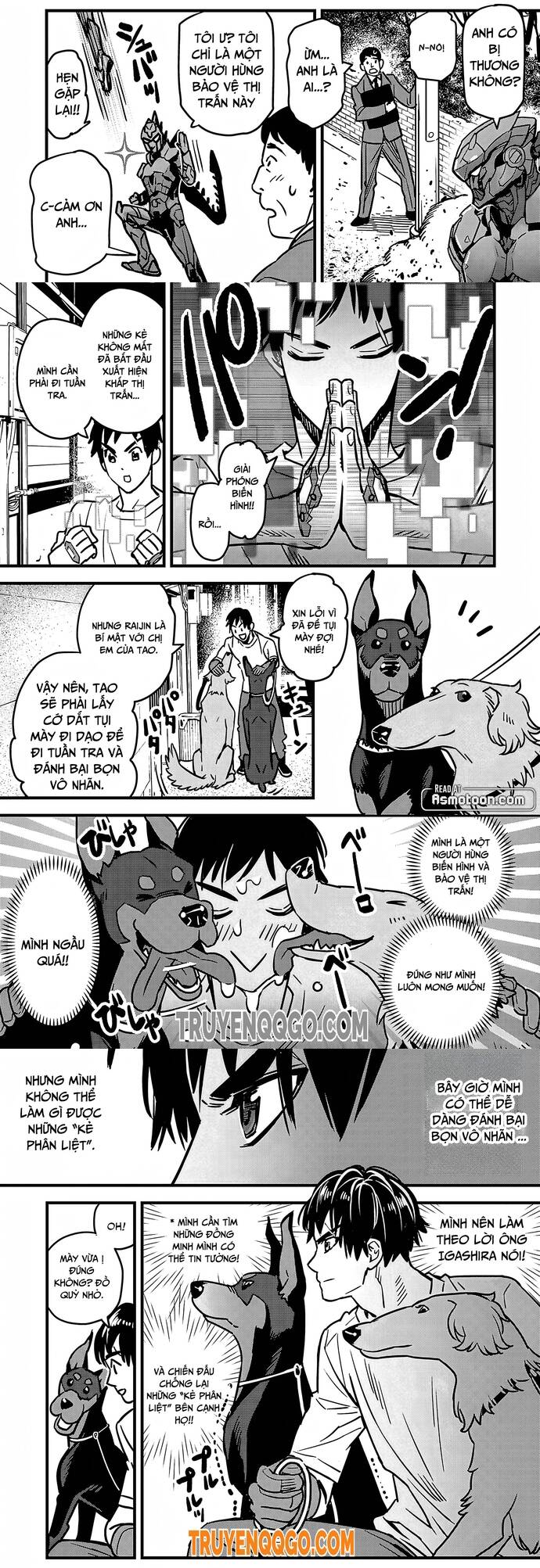 Raijin: Kỵ Sĩ Thép Bọc Giáp Sét Chap 4 - Next Chap 5