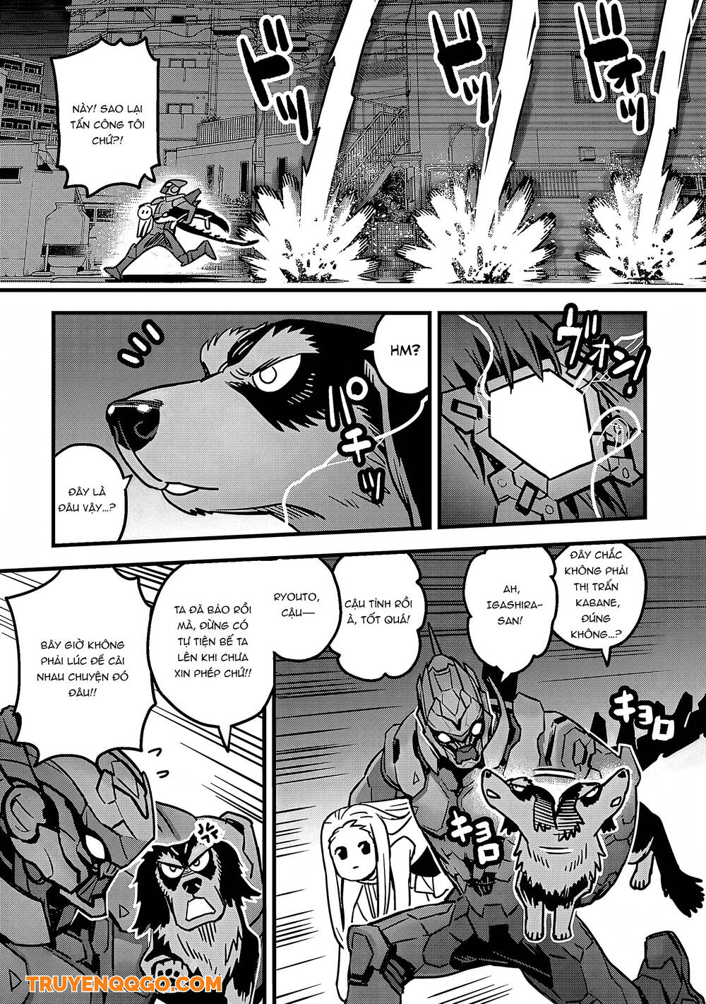 Raijin: Kỵ Sĩ Thép Bọc Giáp Sét Chap 7 - Next Chap 8