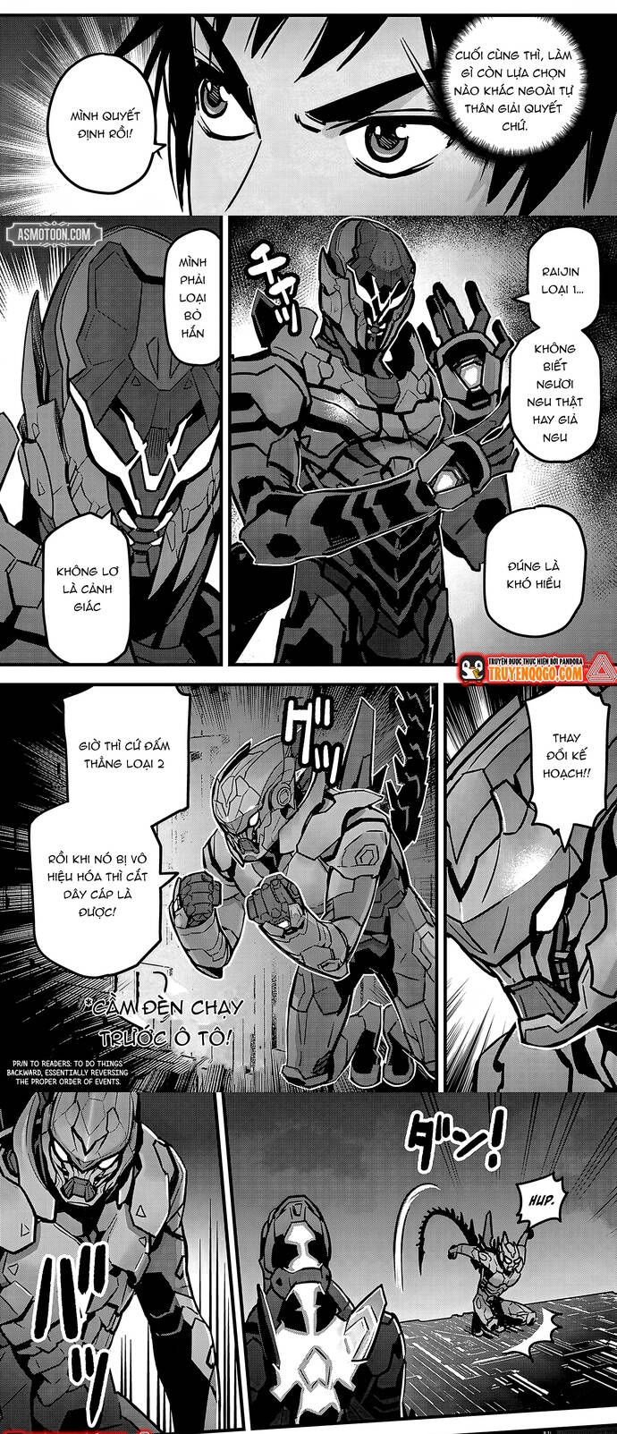 Raijin: Kỵ Sĩ Thép Bọc Giáp Sét Chap 9 - Next Chap 10