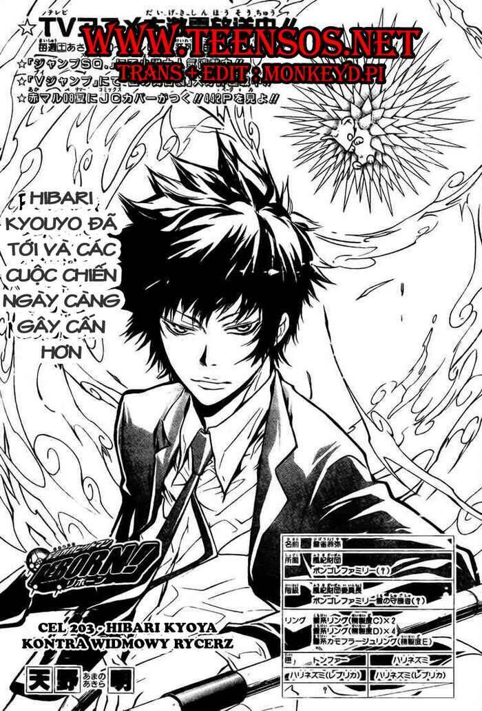 Reborn: Người Đào Tạo Sát Thủ Chap 203 - Next Chap 204