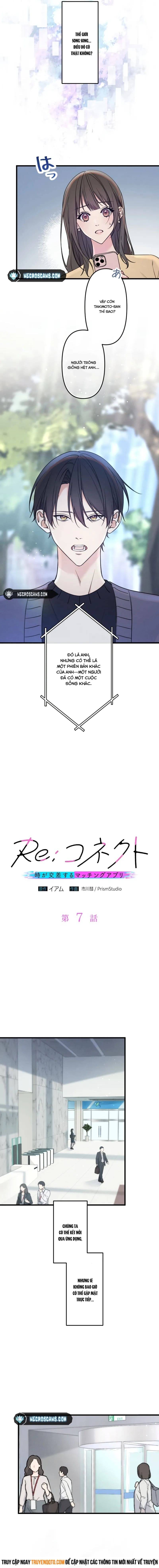 Re:connect-Ứng Dụng Kết Nối Giao Thoa Thời Gian Chap 7 - Next Chap 8