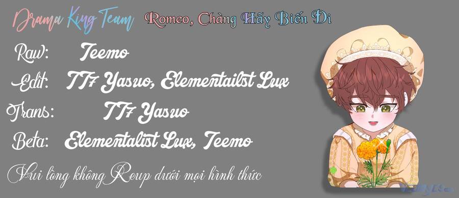 Romeo, Chàng Hãy Biến Đi Chap 3 - Next Chap 4