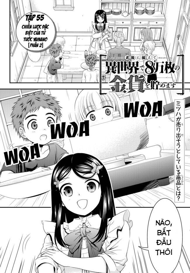 Rougo Ni Sonaete Isekai De 8-Manmai No Kinka Wo Tamemasu Chap 55 - Next Chap 56