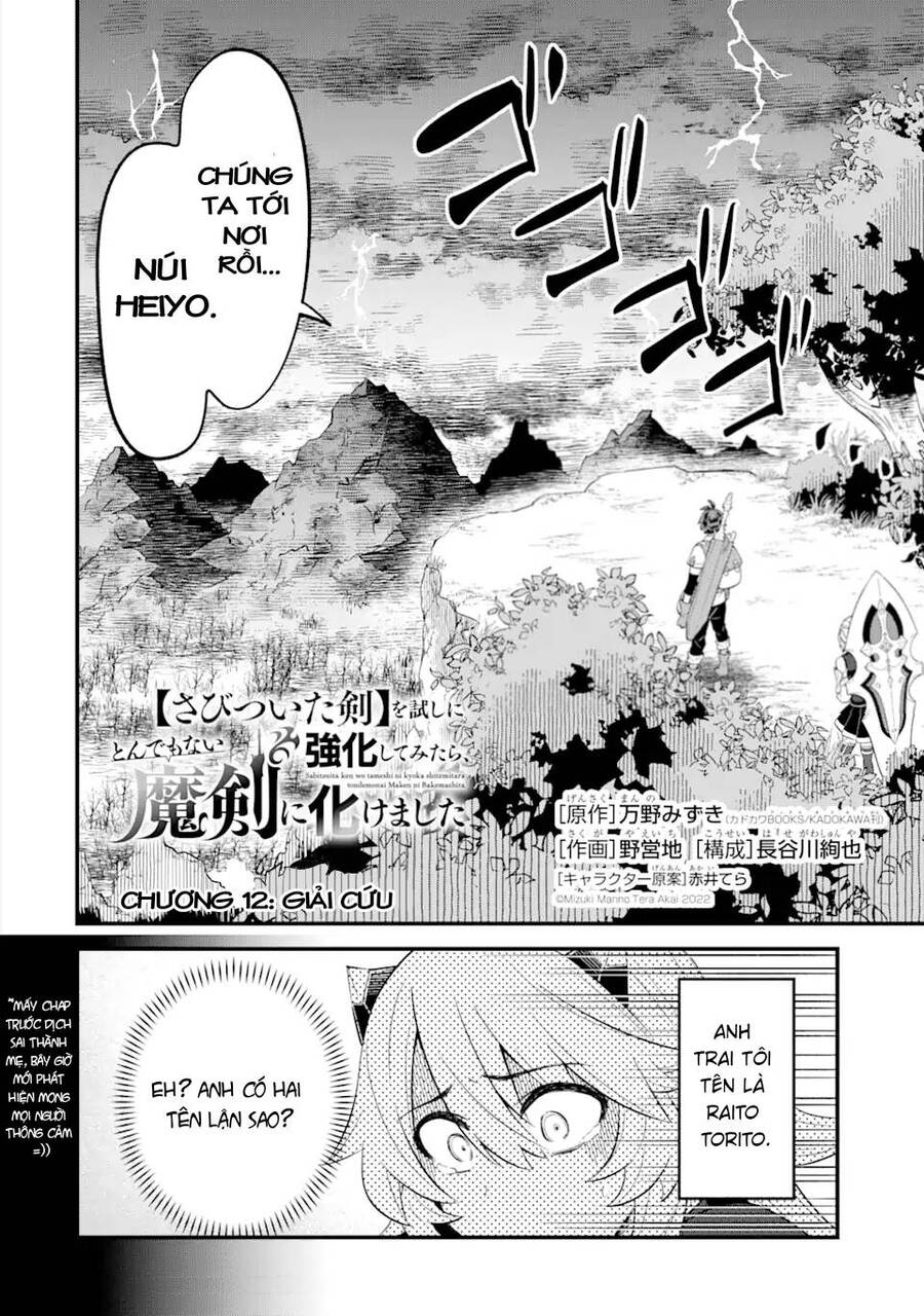 "Sabitsuita Ken" Wo Tameshi Ni Kyoukashite Mitara, Tondemonai Maken Ni Chap 121 - Next Chap 122