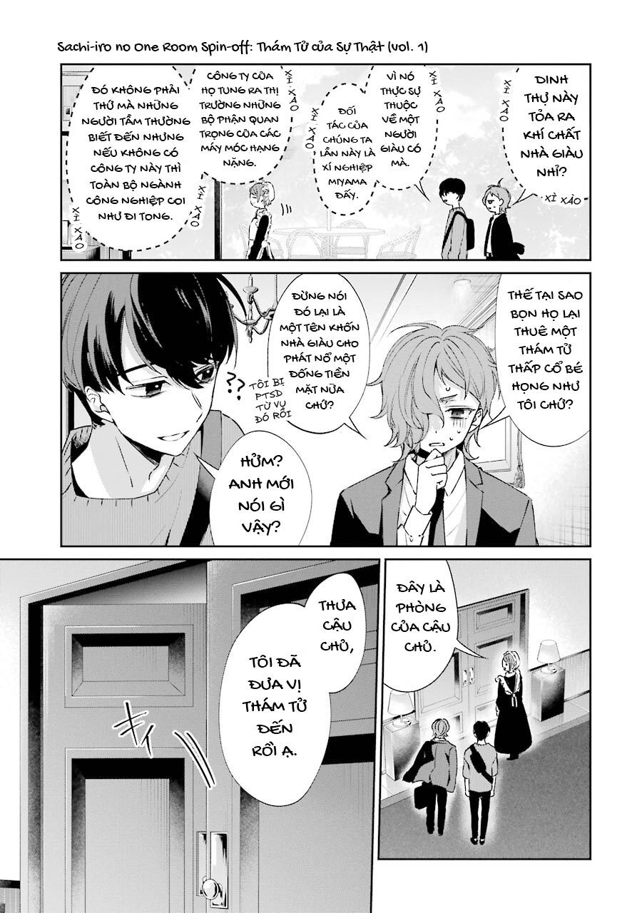 Sachiiro No One Room Gaiden - Seikai No Meitantei Chap 2 - Next Chap 3