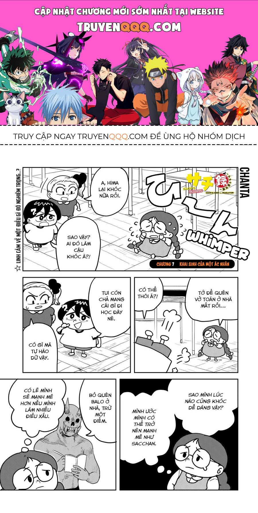 Sachiroku - Cuốn Sách Khải Huyền Của Sachi Chap 7 - Next Chap 8