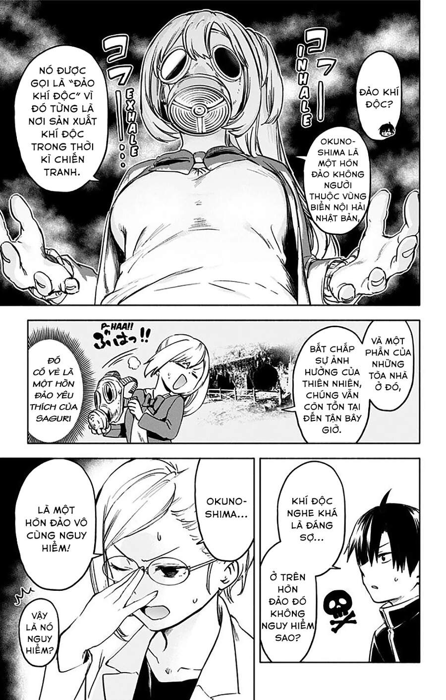 Saguri-Chan Tankentai Chap 33 - Next Chap 34
