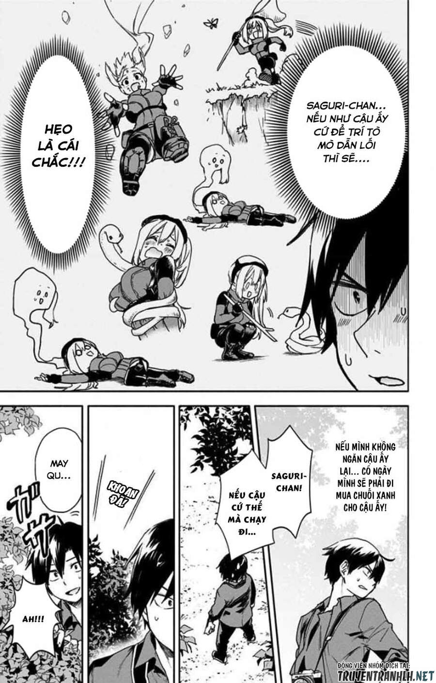 Saguri-Chan Tankentai Chap 355 - Next Chap 356