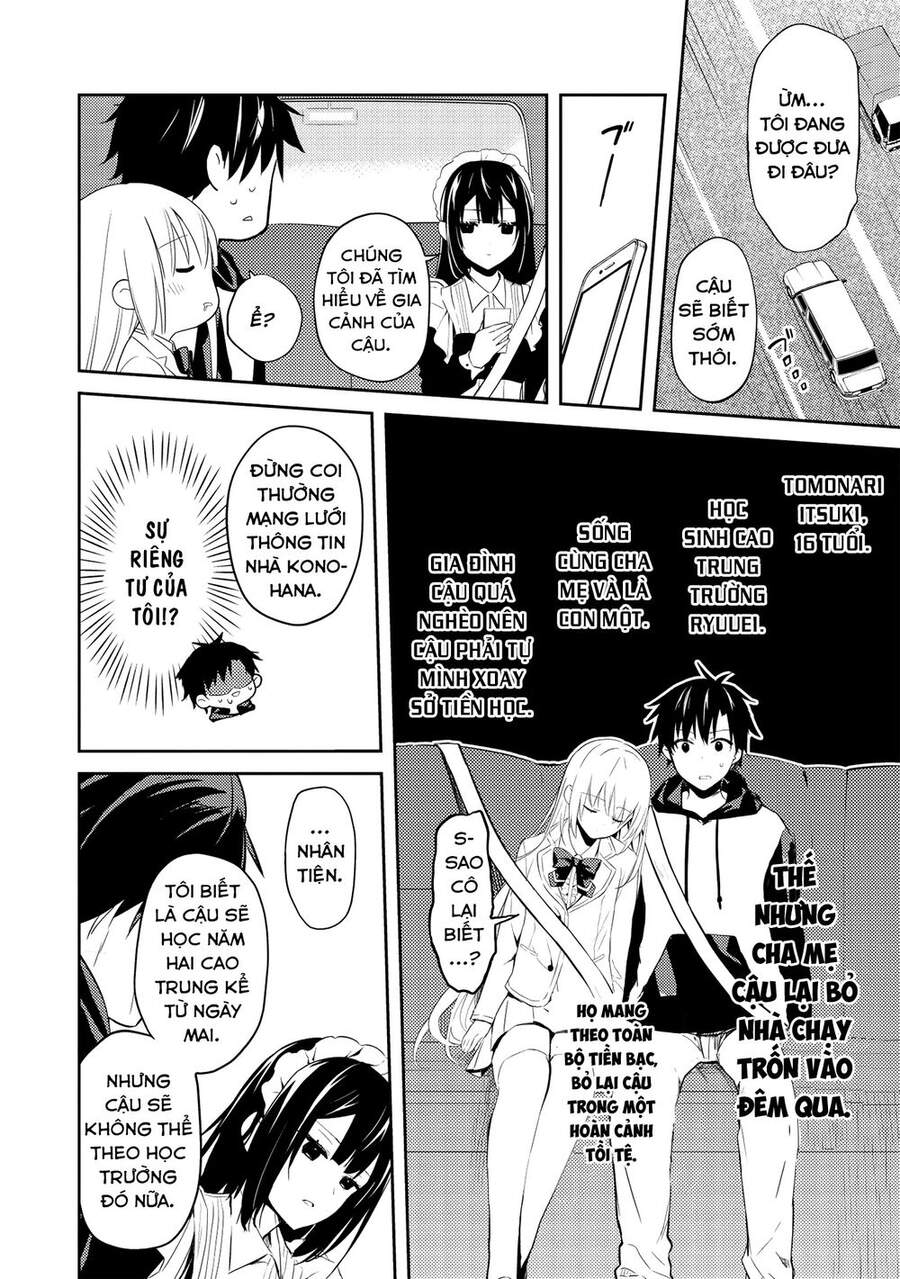 Saijo No Osewa Takane No Hana-Darakena Meimon-Kou De, Gakuin Ichi No Ojou-Sama (Seikatsu Nouryoku Kaimu) Wo Kagenagara Osewa Suru Koto Ni Narimashita Chap 1 - Next Chap 2