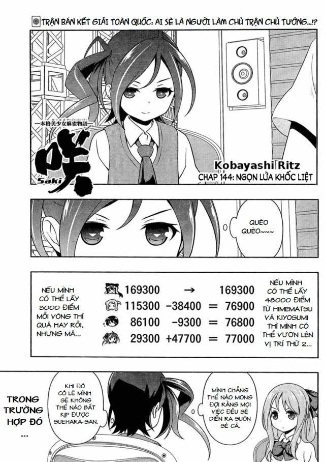 Saki Chap 144 - Next Chap 145