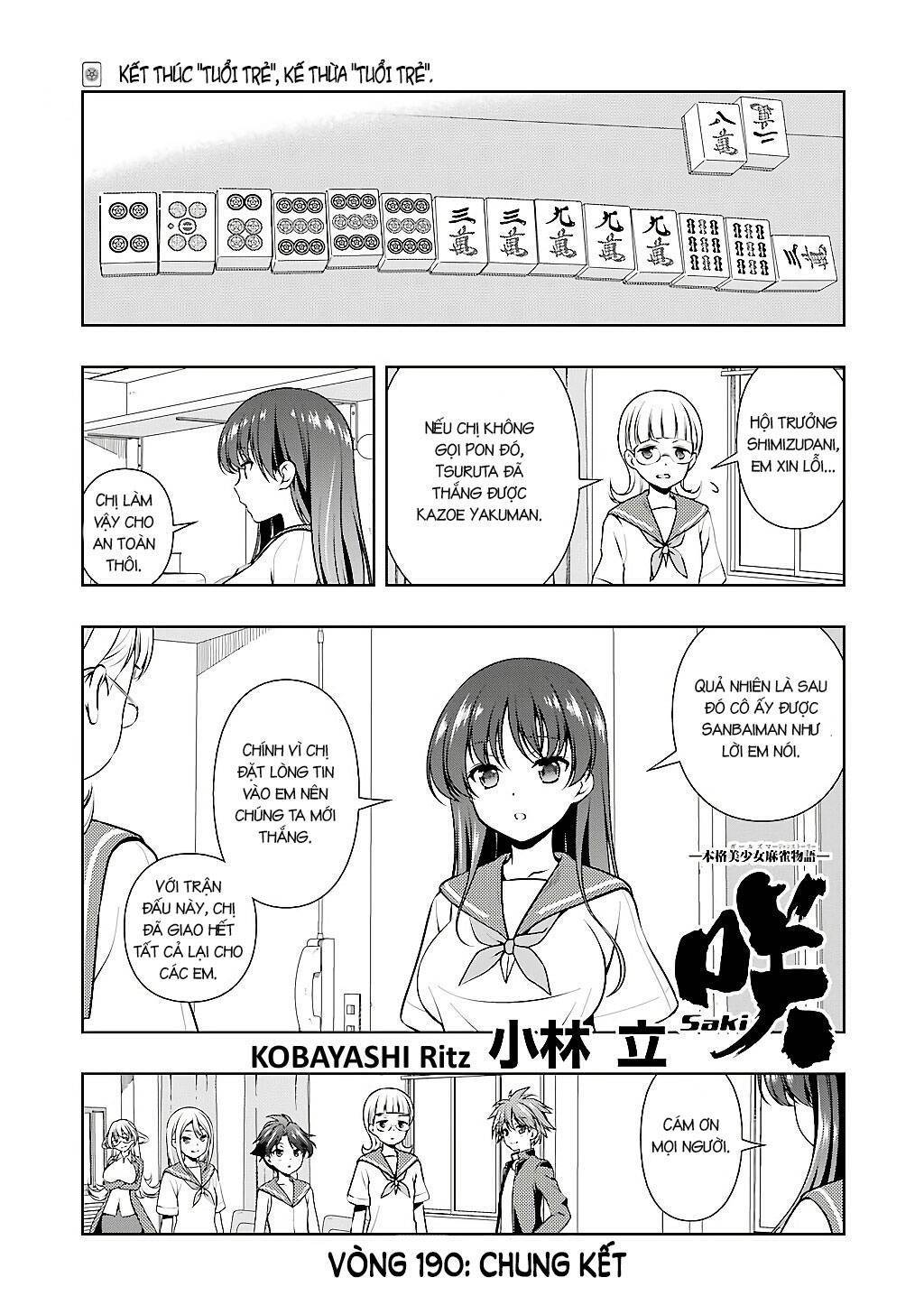 Saki Chap 190 - Next Chap 191