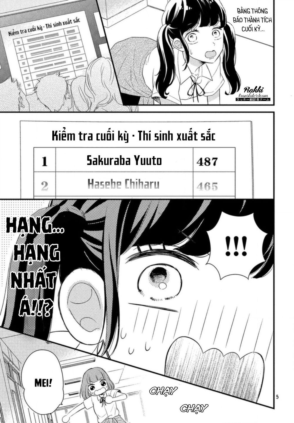 Sakuraba-San Wa Tomaranai! Chap 4 - Next Chap 5