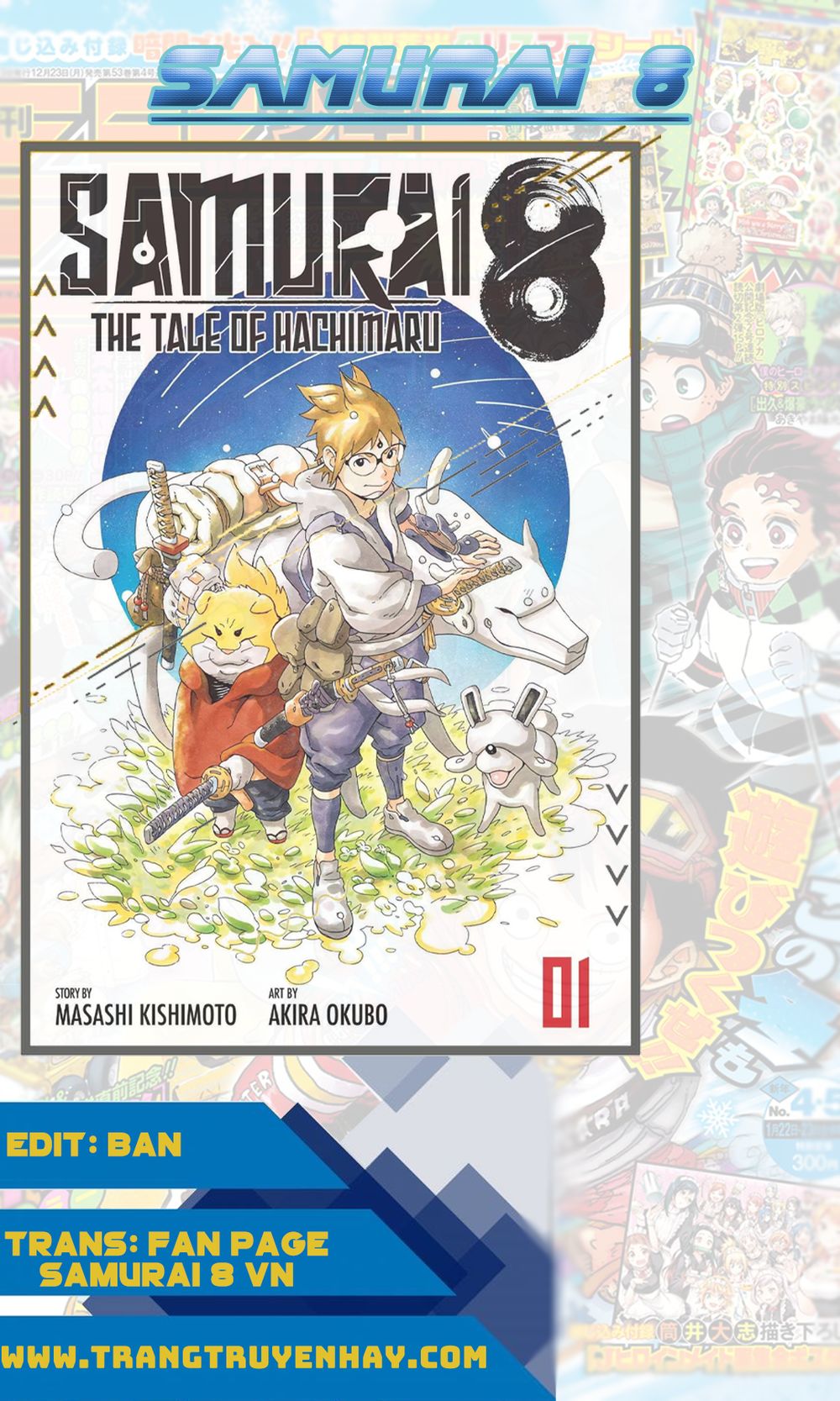 Samurai 8: Tales Of Hachimaru Chap 34 - Next Chap 35