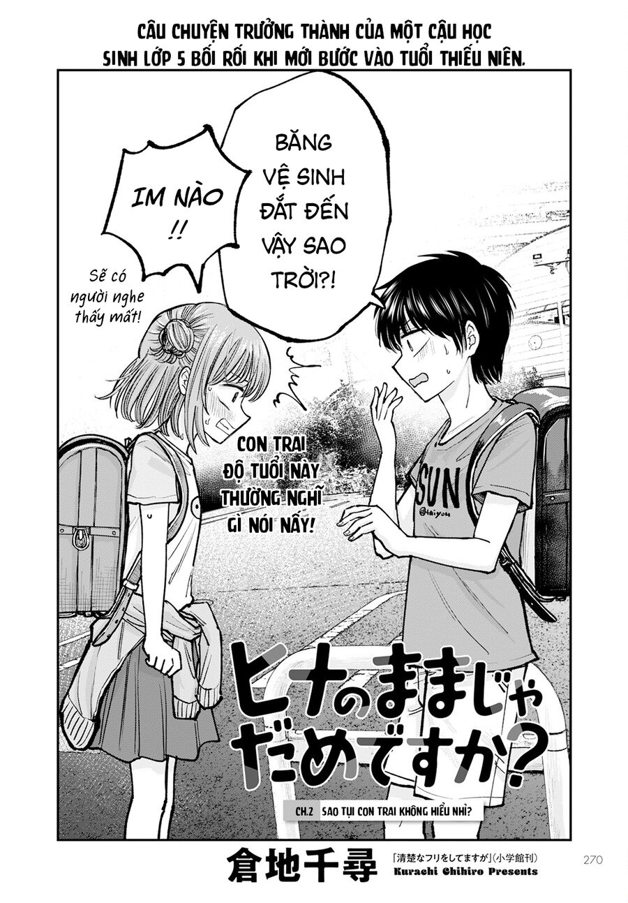 Sao Ta Không Thể Mãi Là Bạn Bè? Chap 2 - Next Chap 3