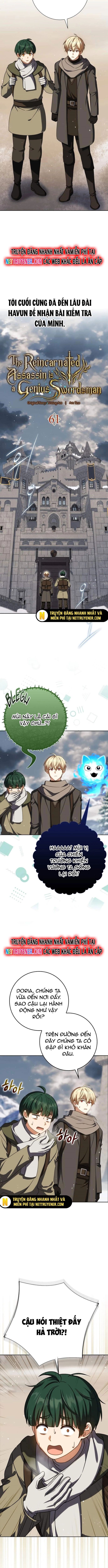 Sát Thủ Tái Sinh Thành Một Kiếm Sĩ Thiên Tài Chap 61 - Next Chap 62