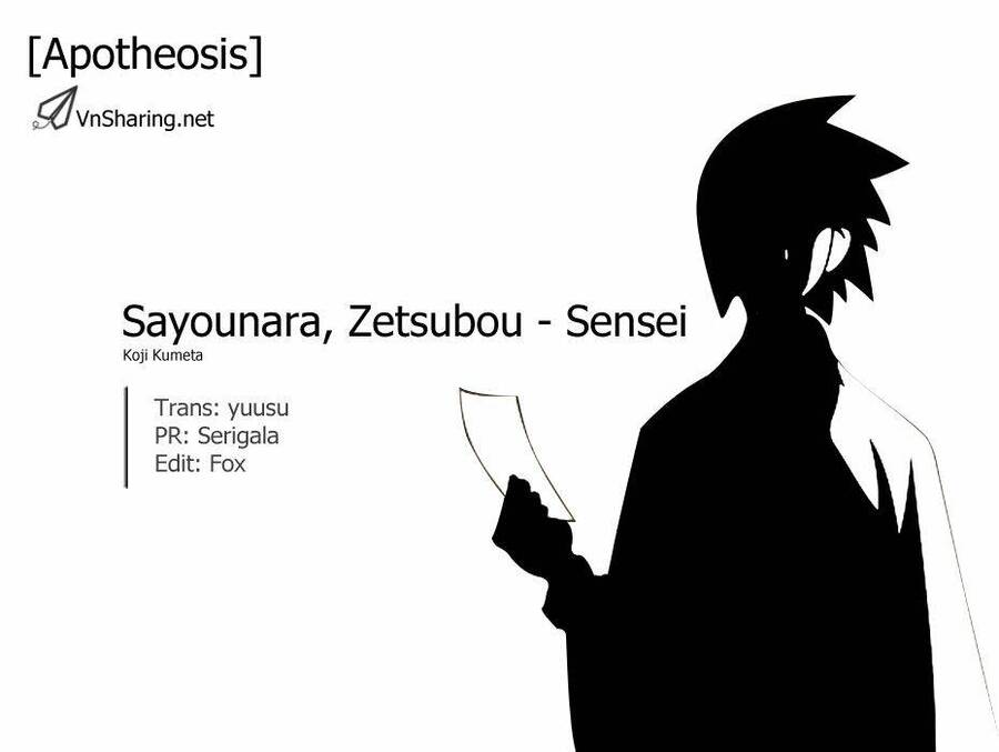Sayonara Zetsubou Sensei Chap 15 - Next Chap 16